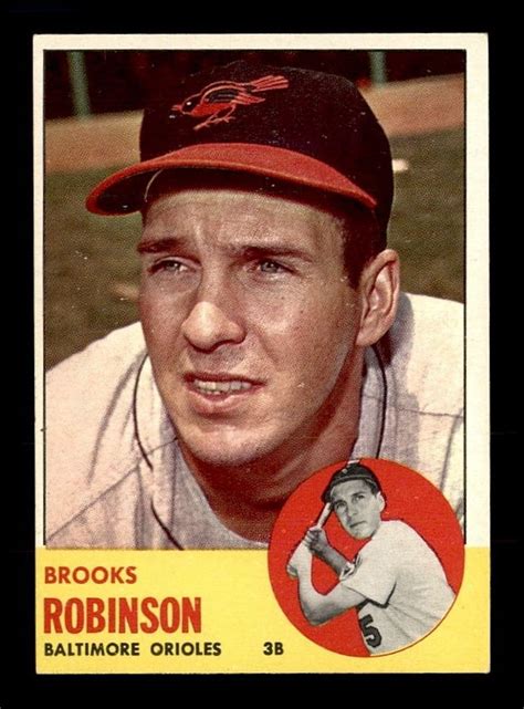 Check spelling or type a new query. 1963 Topps #345 Brooks Robinson EXMT X1077434 # ...