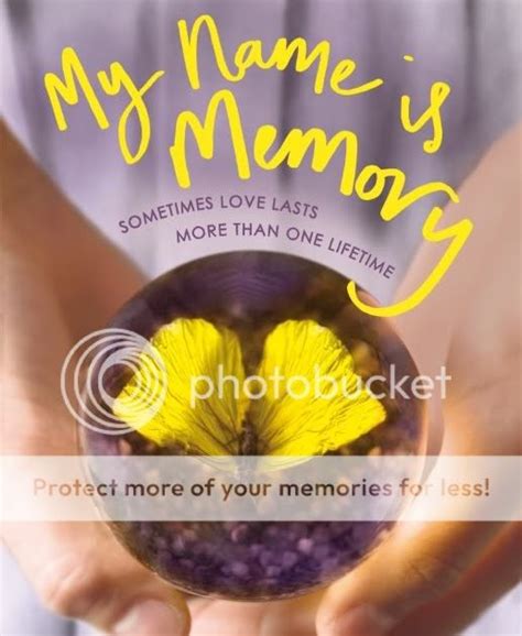 News My Name Is Memory By Ann Brashares Trailer ~ Once Upon A Bookcase