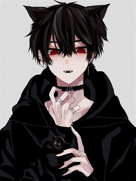Black Hair Anime Wolf Boy You Can Leave A Comment If You Want Give Your