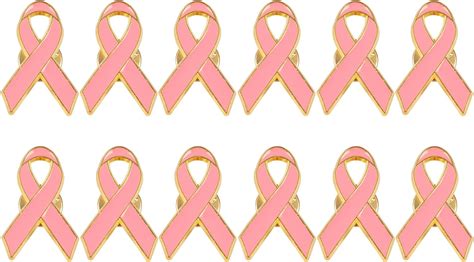 Amazon Breast Cancer Awareness Lapel Pins Pack Pink Ribbon Pins Hope Ribbon Lapel