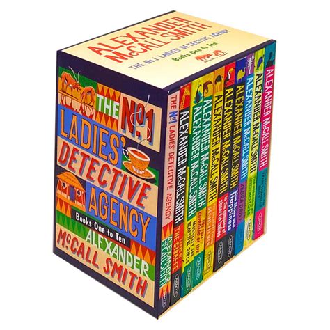 The No 1 Ladies Detective Agency Box Set 10 Books Set Collection By