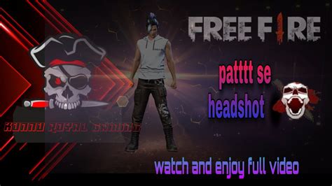 Pattt Se Headshot 😁😁 Youtube