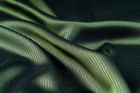 Green Striped Fabric Texture Stock Photo Download Image Now