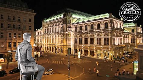 Vienna Cityscape At Night Gratlintv Hd Youtube