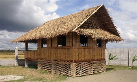 Hutte Nipa Maison Traditionnelle Des Philippines