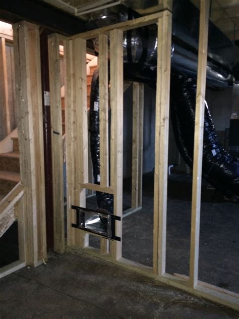 Cold Air Return In Unfinished Basement