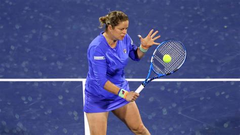 Kim Clijsters Suffers Defeat To Garbine Muguruza On Encouraging Wta