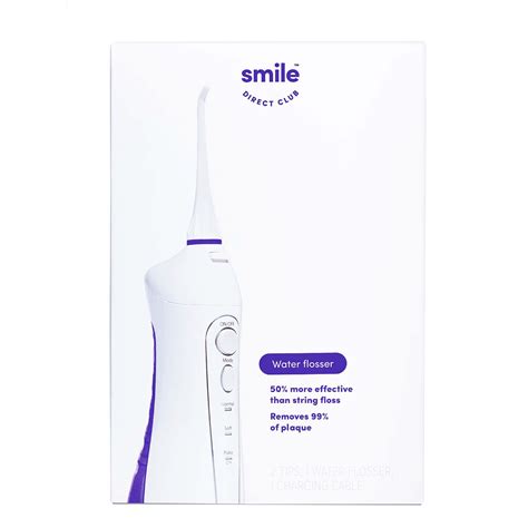 Smile Direct Club Cordless Water Flosser With 2 Flossing Tips Safe