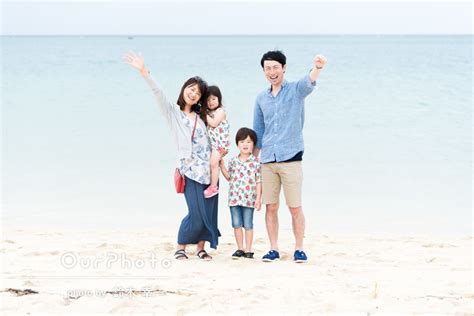 「素敵な写真を撮って頂きありがとうございました！」沖縄旅行の家族写真｜ourphoto アワーフォト