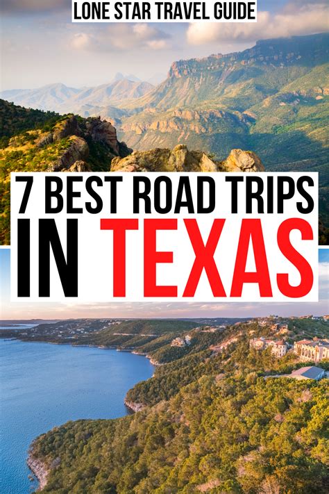 7 Best Road Trips In Texas Road Trip Fun Road Trip Usa Road Trip
