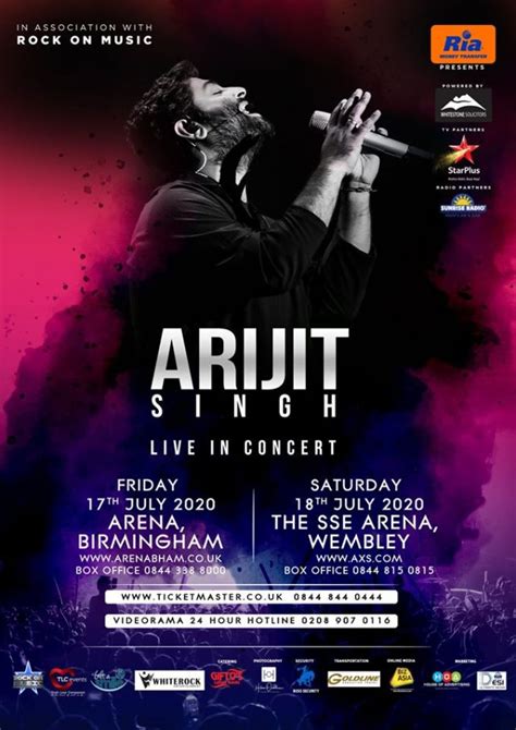 Arijit Singh Live In Birmingham Arena Birmingham Uk
