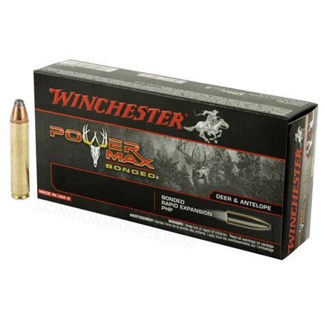 Winchester Power Max Bonded 350 Legend Ammo 160gr Protected Hollow