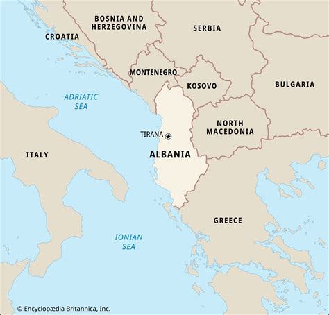 Albania In Map Of Europe Winter Predictions