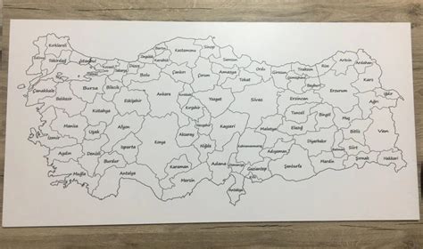 Gez Boya Türkiye Haritası