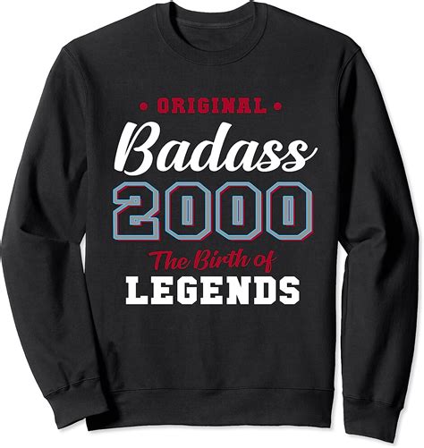 21st Birthday T Badass Legend 2000 Aged 21 Years Old