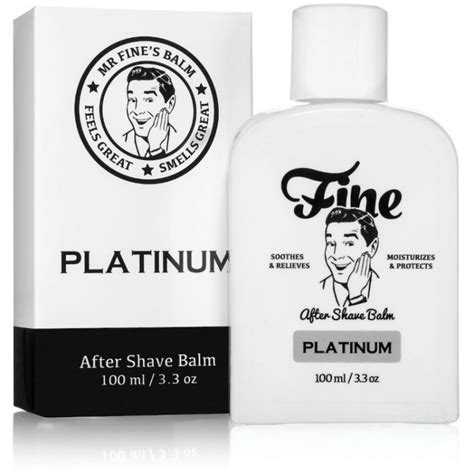 Fine Platinum After Shave Balm 100 Ml