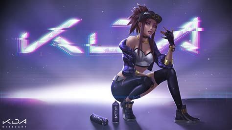 Akali Kda Nibelart On Artstation At