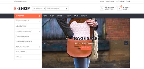 Top 15 Best Free Ecommerce Website Templates For 2018