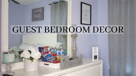 Guest Bedroom Decor Essentials For Guest Decorating On A Budget Youtube