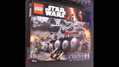 Lego Star Wars Clone Turbo Tank 75151 2016 Summer Set Youtube
