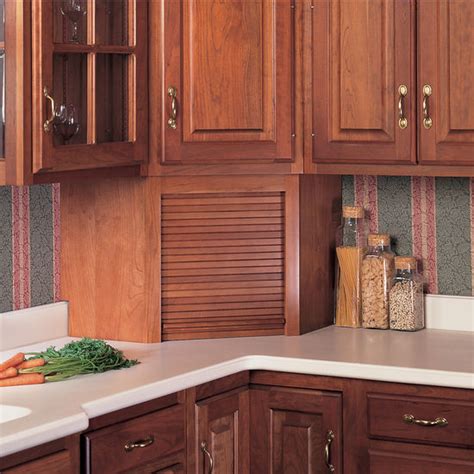 Replacing cabinet hardware can be simple or difficult, depending on the scenario. Appliance Garages - Tambour Corner Wood Kitchen Appliance ...