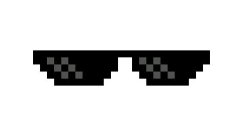 Deal With It Glasses Template