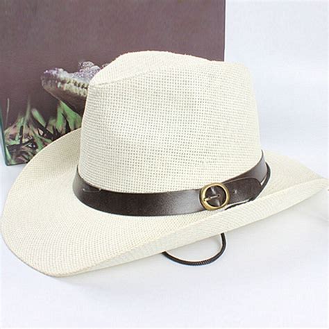 This wide brimmed hat offers outstanding protection from harsh sun or heavy rain. Newest Chic Unisex Women/Men Cowboy Trilby Hat Wide Brim ...