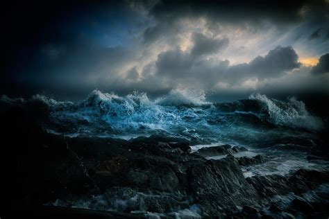 Storm At Sea Wallpaper