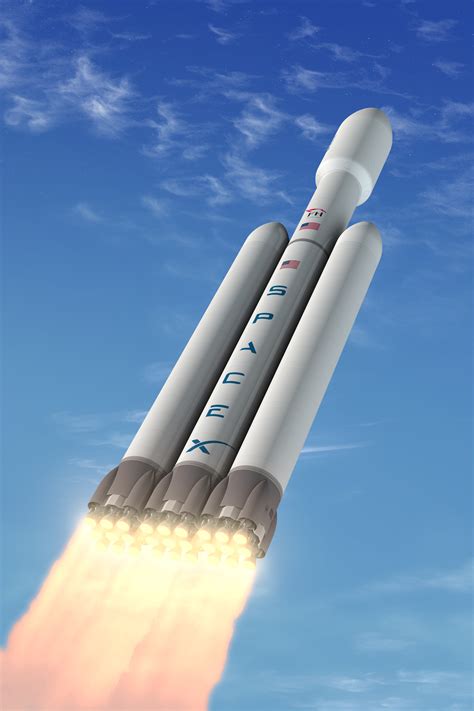Spacex Unveils Launch Of Falcon Heavy Worlds Most Powerful Rocket By 2013