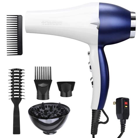 Light Weight Salon Hair Blow Dryer 2000w Low Noise With Powerful