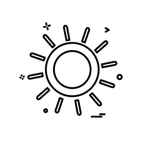Sun Design Vector Design Images Sun Icon Design Vector Sun Drawing