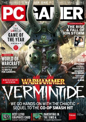Pc Gamer Magazine Subscription Discount The Best Computer Gaming