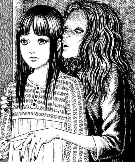 The Whispering Woman Junji Ito Manga Junji Ito Japanese Horror Dark Art Illustrations
