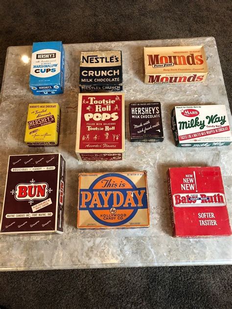 Vintage Antique Candy Box Memorabilia Mercari Candy Vintage Candy