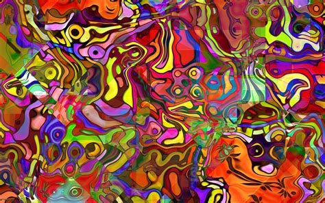Psychedelic Colors Wallpapers Wallpaper Cave