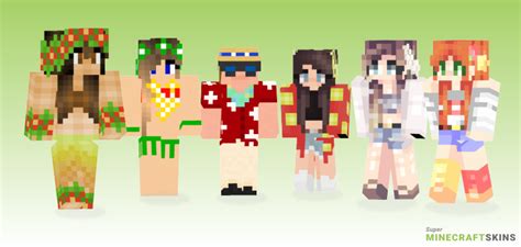 Hawaiian Minecraft Skins Download For Free At Superminecraftskins