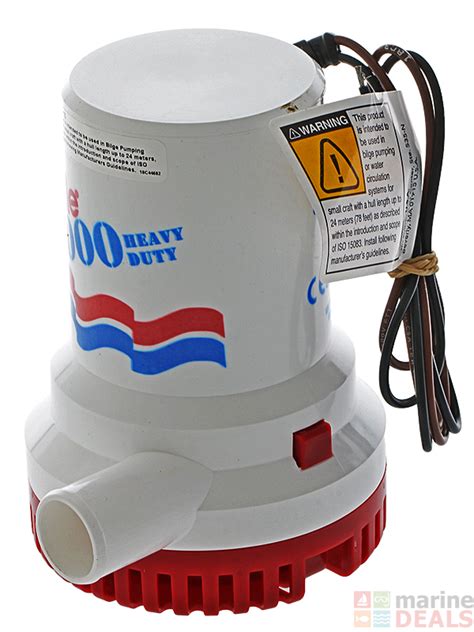 Buy Rule Submersible Bilge Pump 2000GPH 12v Online At Marine Deals Au