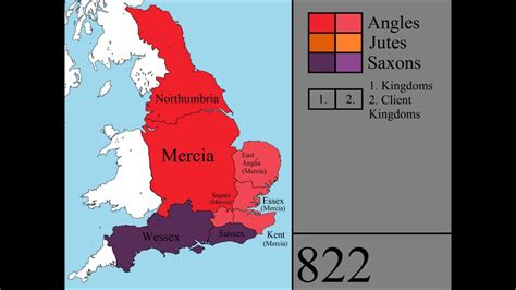 Anglo Saxon East Anglia Map