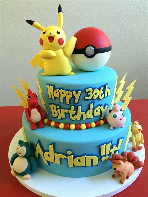 The Pokemon Pikachu Cake