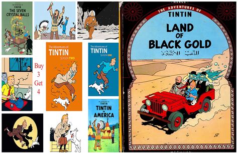 The Adventures Of Tintin Full Series Issue 15 Land Of Black Gold By