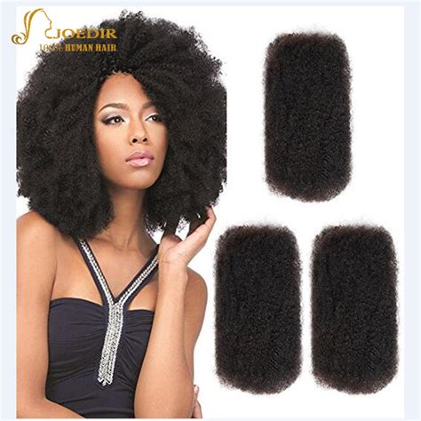 Joedir Brazilian Remy Hair Afro Kinky Curly Bulk Human Hair For Free