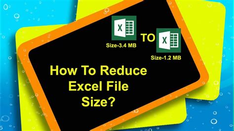 How To Reduce Excel File Size Excel Bangla Tutorial Bd Learning