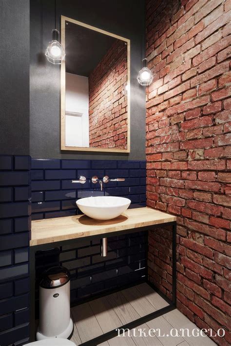 Choose shower tile flooring from a vast array styles, colors and finishes to accentuate the design of your shower. Łazienka w cegle. www.domzcegły.pl #glassbathroomsink ...