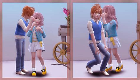 Brothers And Sisters Poses At A Luckyday Sims 4 Updates