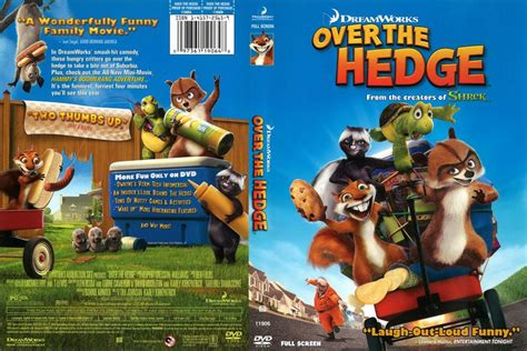 Over The Hedge Dvd Cover Front And Back By Dlee1293847 On Deviantart