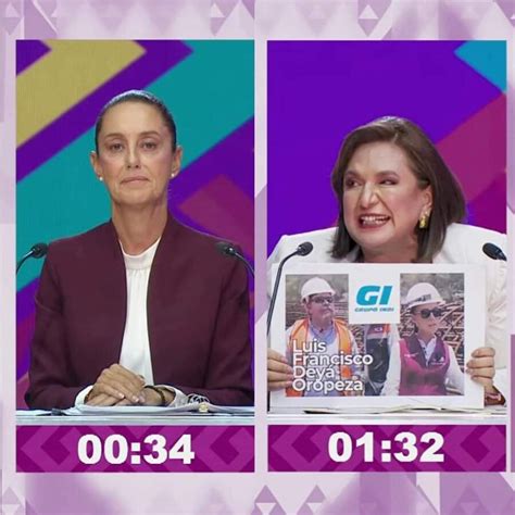 Por qué falló el reloj del primer debate presidencial