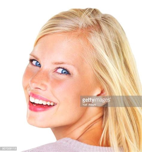 Smiling Blonde Mouth Photos And Premium High Res Pictures Getty Images