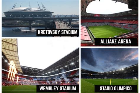 The host will be distributed on different cities across europe, 12 cities in total in 12 different european countries. Euro 2020: List of Venues, Host Cities and Stadiums