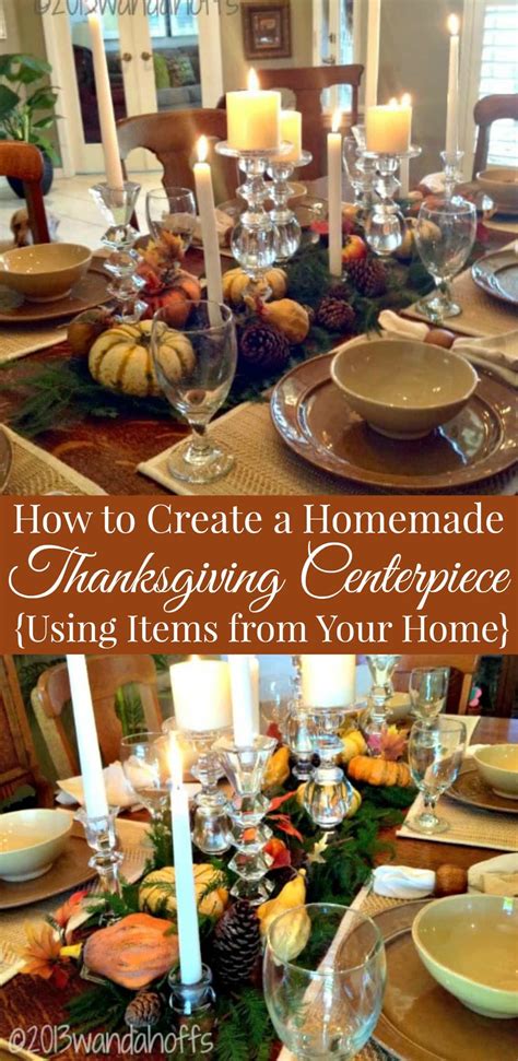 How To Create A Homemade Thanksgiving Centerpiece