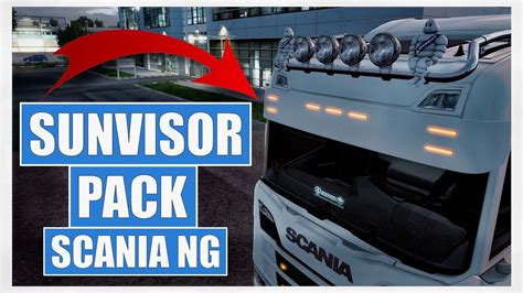 Ets Sunvisor Pack Scania Next Gen Youtube
